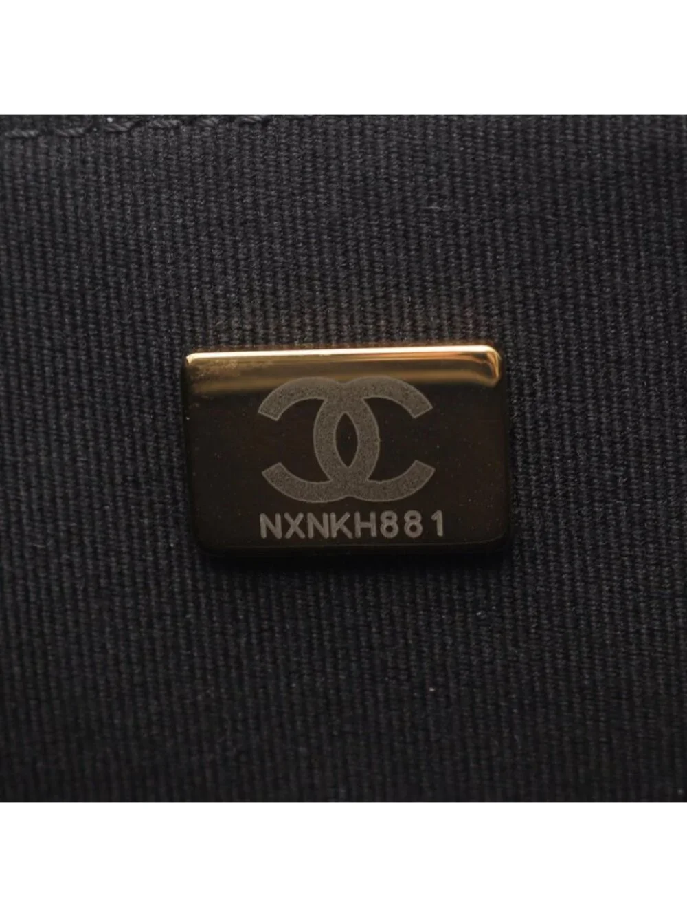 Chanel Shoulder Bag Quilted Black Lambskin Small Flap Chain